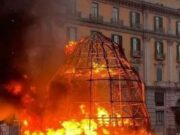 Napoli, Distrutta da un incendio la Venere degli Stracci