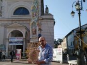 Gigli di Barra 2023: presente il Giglio a “4 facce” della Bottega NAL con il progetto del maestro Santaniello di Nola