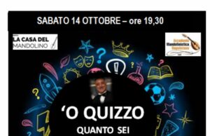 ‘O QUIZZO, quanto sei napoletano/a? Scoprilo alla casa del mandolino, ecco quando