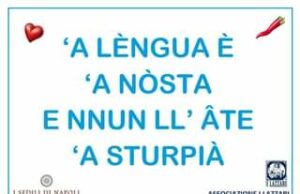 Caso Mondadori. Flash Mob in galleria: “La Lingua napoletana è una cosa seria!”