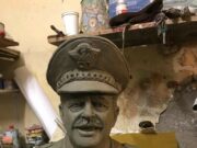 Inaugurazione mezzobusto del Generale Dalla Chiesa ad Afragola. Il maestro Leopoldo Santaniello: “Un onore aver realizzato il mezzobusto”