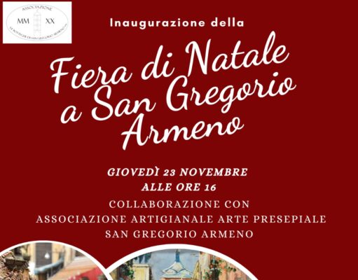 La Fiera del Presepe di San Gregorio Armeno. Organizzato un Buffet per l’inizio del Natale