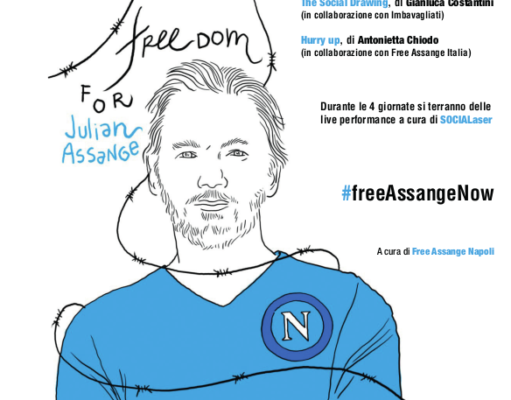 Julian Assange, da oggi cittadino onorario di Napoli