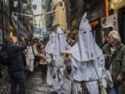 Processione dei Frati Morti Grande Successo. “Ora il via al Natale”