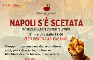 Napoli Festa identitaria di fine anno. Gli auguri ‘e ll’urdemo ‘e ll’anno al Seggio del Popolo