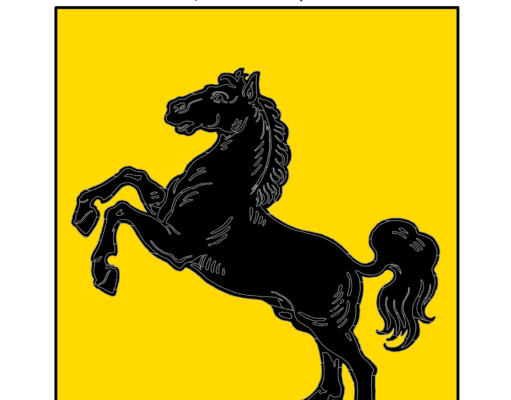 Il cavallo nero su fondo oro. Simbolo immortale della patria napolitana che dobbiamo tornare ad amare