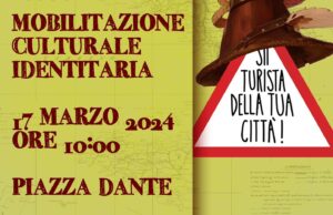17 marzo Unità d’Italia? La manifestazione di Sii Turista della Tua città: ‘Conquistati siamo un popolo da ricostruire’