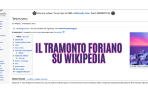Su Wikipedia scrivi ‘tramonto’ esce quello di Forio d’Ischia