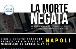 La morte negata: il 17 aprile evento a Napoli