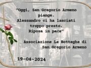 Le Botteghe di San Gregorio Armeno chiuse per lutto venerdì 19 aprile. Il Presidente dell’associazione Vincenzo Capuano: “Chiusi in ricordo del nostro caro amico Alessandro Starini”