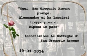 Le Botteghe di San Gregorio Armeno chiuse per lutto venerdì 19 aprile. Il Presidente dell’associazione Vincenzo Capuano: “Chiusi in ricordo del nostro caro amico Alessandro Starini”
