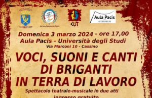 “Voci Suoni e Canti di Briganti in Terra di Lavoro”. Lo spettacolo che fa tremare la storiografia ufficiale