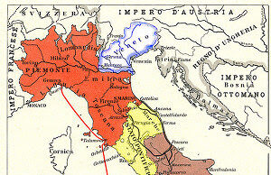 La politica amministrativa nelle Due Sicilie e in Piemonte
