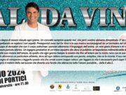 Sal da Vinci in concerto il 5 luglio alla Reggia di Portici per i bambini malati