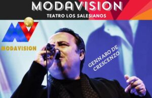 Il cantante napoletano Gennaro De Crescenzo ospite al Modavision di Madrid 2024