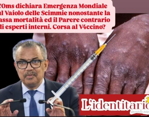 Dichiarazione di Emergenza dell’OMS per il Vaiolo delle Scimmie: Un Allarme Giustificato o Eccessivo? C’è il parere contrario di alcuni esperti interni