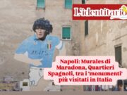 Il Murales di Maradona nei Quartieri Spagnoli: tra le mete più visitate d’Italia dopo il Colosseo. Battuti gli Uffizi e Pompei