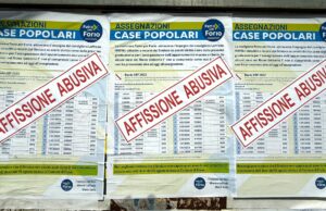 Case popolari e manifesti abusivi. Il sindaco: “Da Loffredo & Co. Caduta di stile”