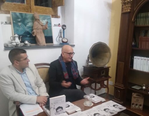 Un pomeriggio di riflessione al Caffè Letterario L’Identitario con Enrico Inferrera “e Robert Capa”