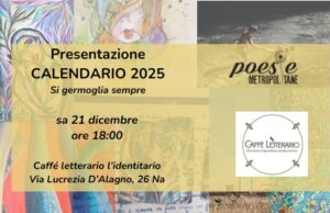 Si Germoglia Sempre: Presentazione del Calendario di Poesie Metropolitane 2025