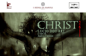 “Christ 2611” di Lucio DDT Art in mostra a San Nicola a Pistaso