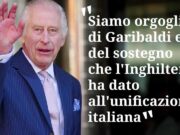 De Crescenzo (Movimento Neoborbonico): “Re Carlo conferma il sostegno inglese all’Unità d’Italia. Ma ora chieda scusa agli ex abitanti del Regno delle Due Sicilie”