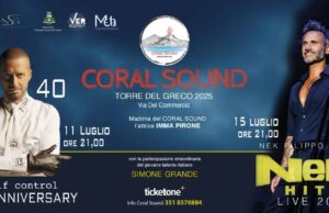 Da Portici a Torre del Greco, la Musica si fa solidarietà: al via il “Coral Sound” con Raf, Nek e tanti altri artisti per i bambini malati e abbandonati
