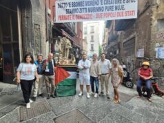 “Napoli dice basta”: San Gregorio Armeno si schiera per la pace e contro il genocidio