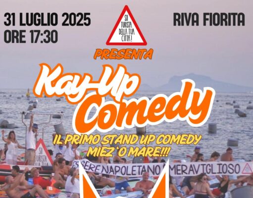 Sii Turista della tua Città presenta: “Miez’o mare – il primo spettacolo di Stand Up comedy in Kayak nel golfo di Napoli