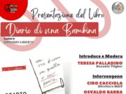 “Diario di una bambina”: il nuovo romanzo di Antonio Liberti sarà presentato al MAV di Ercolano