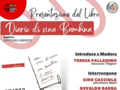 “Diario di una bambina”: il nuovo romanzo di Antonio Liberti sarà presentato al MAV di Ercolano