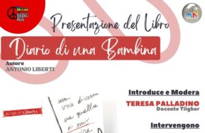 “Diario di una bambina”: il nuovo romanzo di Antonio Liberti sarà presentato al MAV di Ercolano