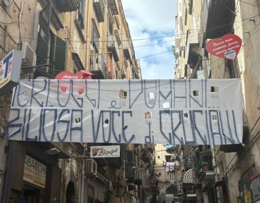 Largo Maradona risponde a Cruciani: “Ieri, oggi, domani, biliosa voce di Cruciani”