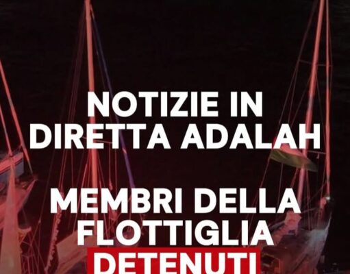THOUSAND MADLEENS E FREEDOM FLOTILLA: AGGIORNAMENTI DAL TEAM LEGALE ADALAH