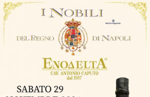 Enodelta presenta il nuovo spumante Ferdinandvs I: ad Acerra una serata di degustazione gratuita dedicata all’Asprinio e alla tradizione