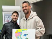 Spinazzola omaggiato dall’arte: il capolavoro di Ivano Nobile celebra il legame con Napoli