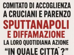 Manifestazione pacifica contro la diffamazione di Napoli: “Basta con lo Sputtanapoli” di Cruciani e Parenzo” Napoli, 15 novembre 2025