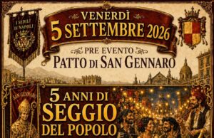 Napoli si prepara al Patto di San Gennaro: il Seggio del Popolo celebra cinque anni di storia e cultura