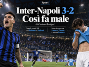 Inter-Napoli 3-2. Così fa male