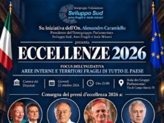 Eccellenze 2026, giovedì 22 ottobre alla Camera dei Deputati cerimonia dell’intergruppo “Sviluppo Sud” con Nicola Gratteri, Cardinal Matteo Zuppi, Marco Travaglio e i principi Marconi Le eccellenze italiane protagoniste alla Camera dei Deputati.